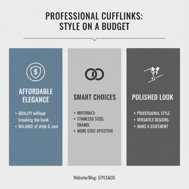 Top 10 Cufflinks Business Supply Options for Professional Style?