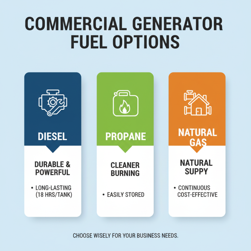 How to Choose the Best Commercial Generators for Your Needs?