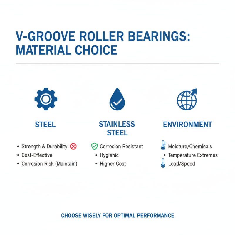 How to Choose V Groove Roller Bearings for Your Projects?