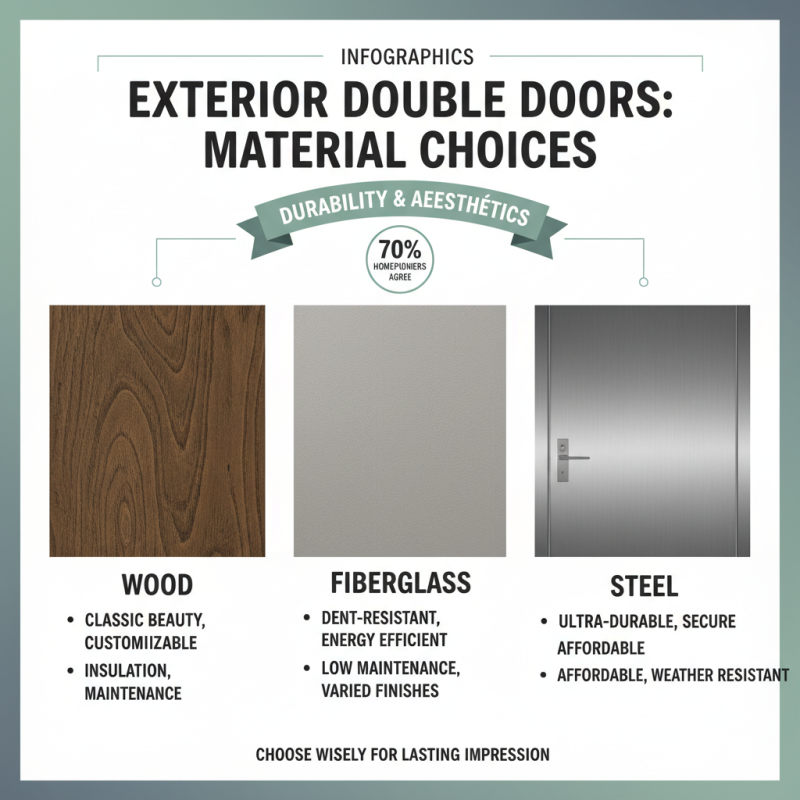 How to Choose the Perfect Exterior Double Doors for Your Home?