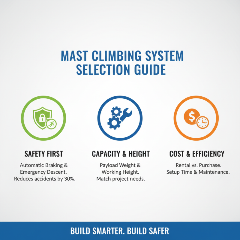 How to Choose the Best Top Climber Mast Climbing System?