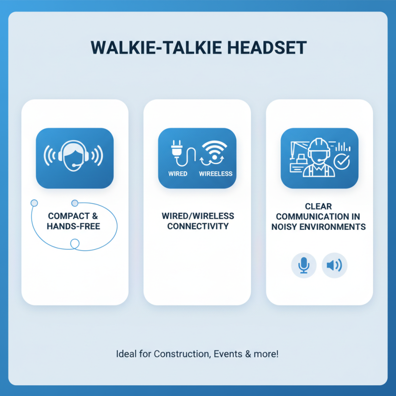 What is a Walkie Talkie Headset and How Does It Work?