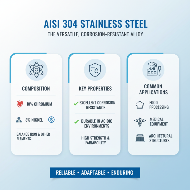 How to Identify AISI 304 Stainless Steel Properties and Uses?
