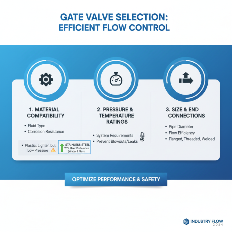 The Best 4 Gate Valve Types for Efficient Flow Control in Your Systems