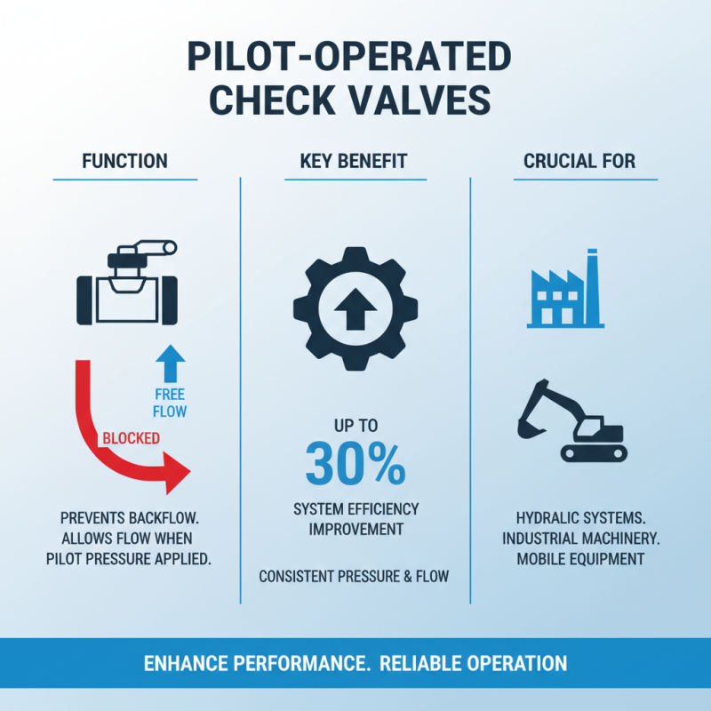 Best Pilot Operated Check Valves Explained for Optimal Use