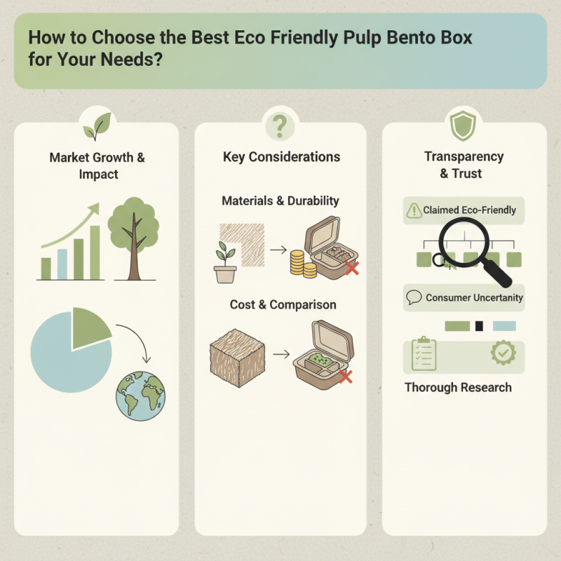 How to Choose the Best Eco Friendly Pulp Bento Box for Your Needs?