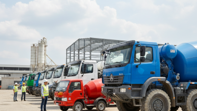 How to Choose the Right Cement Mixer Truck for Your Needs?