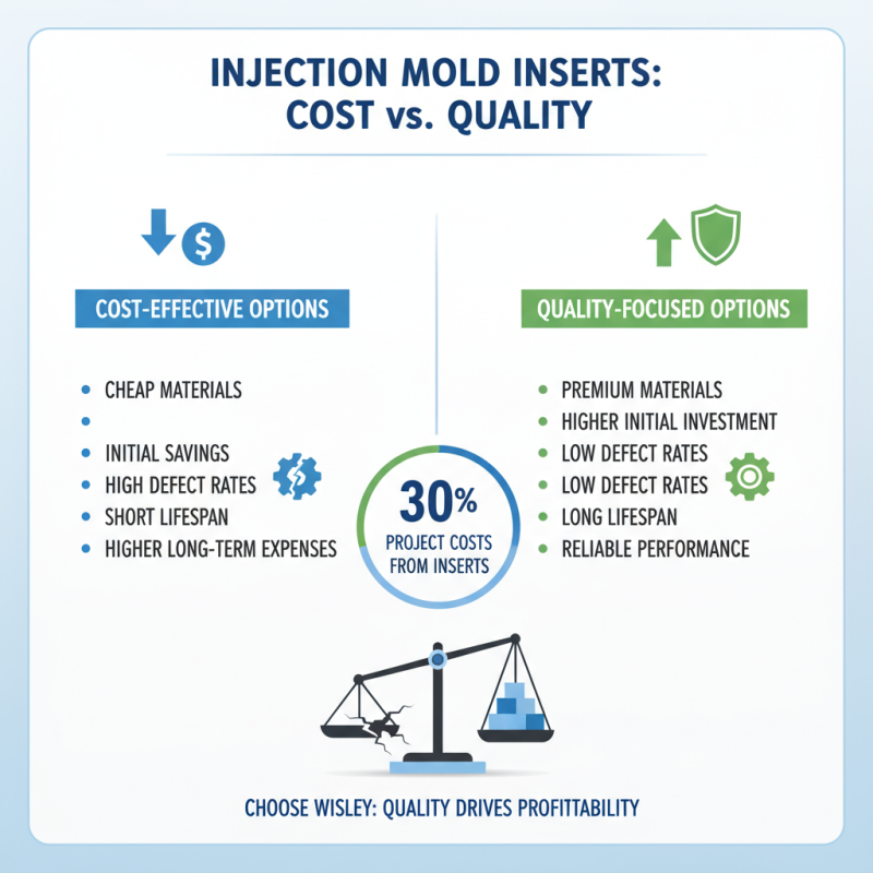 How to Choose Injection Mold Inserts for Your Project?