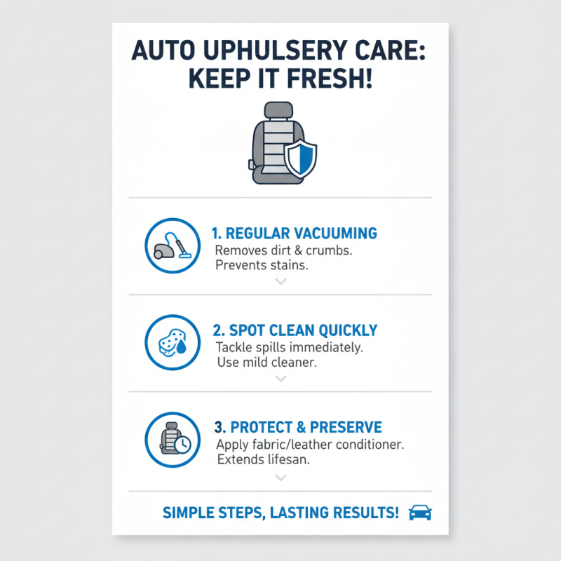 Top 10 Automotive Upholstery Supplies You Need for Your Car Interior?