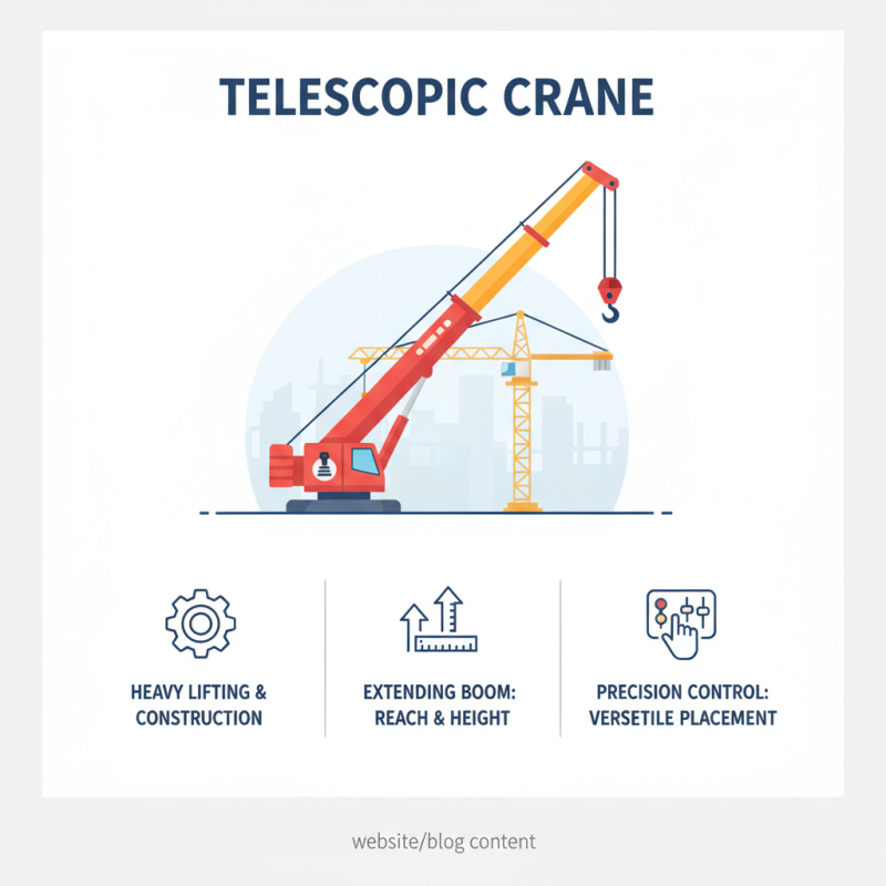What is a Telescopic Crane and How Does It Work?