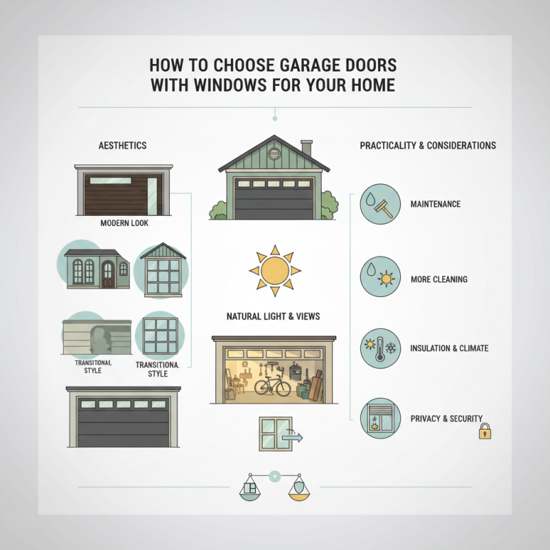 How to Choose Garage Doors with Windows for Your Home?