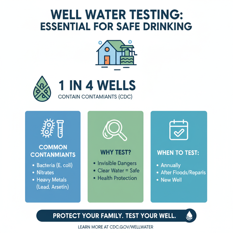 10 Essential Tips for Effective Well Water Testing