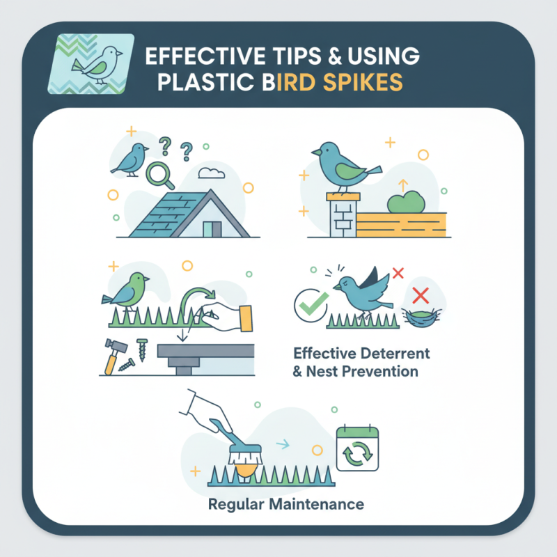 Effective Tips for Using Plastic Bird Spikes?