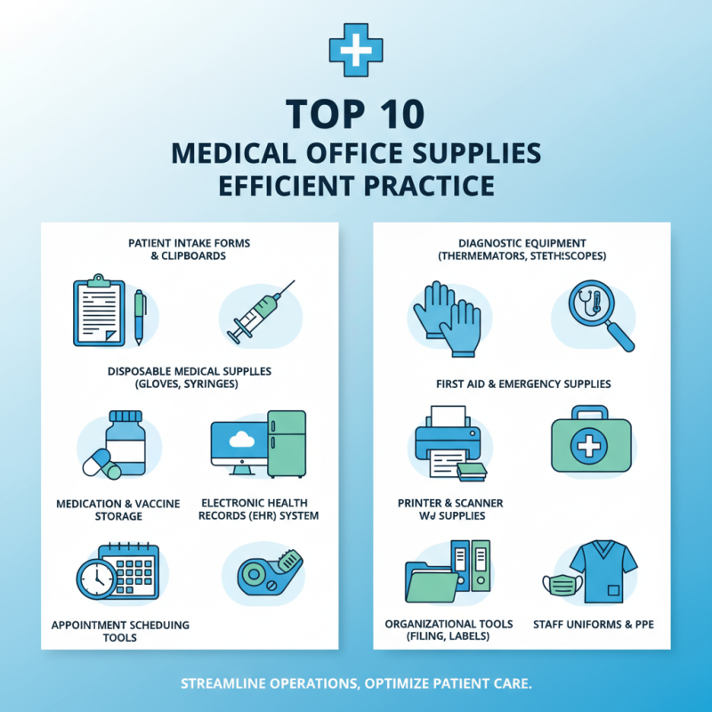 Top 10 Best Medical Office Supplies You Need for Efficient Practice?