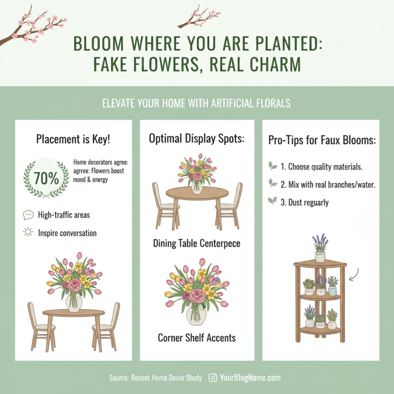 How to Choose Fake Spring Flowers for Your Home Decor?