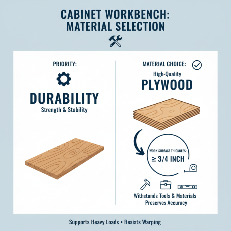 How to Build a Cabinet Workbench for Your Workshop?