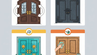 Double Front Doors Tips for Enhancing Curb Appeal and Security?