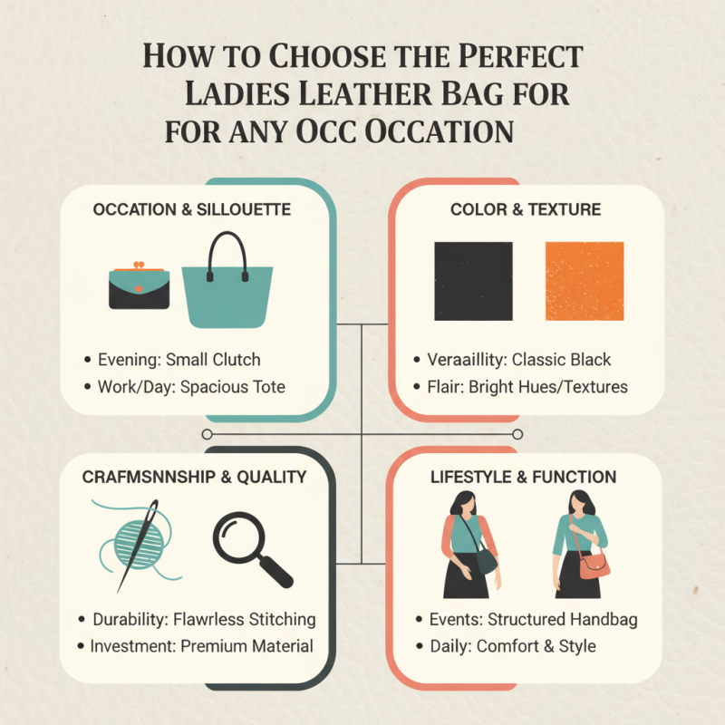 How to Choose the Perfect Ladies Leather Bag for Any Occasion?