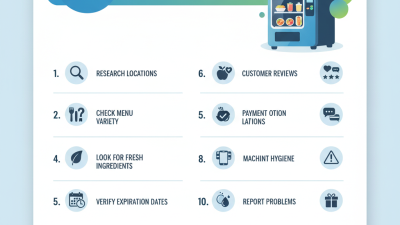 Top 10 Tips for Using Meal Vending Machines Effectively?