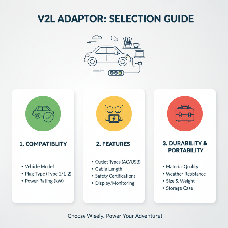 How to Choose the Best V2L Adaptor for Your Vehicle?
