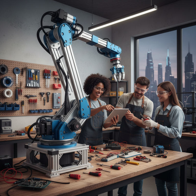 How to Build a Large Robotic Arm for Beginners?