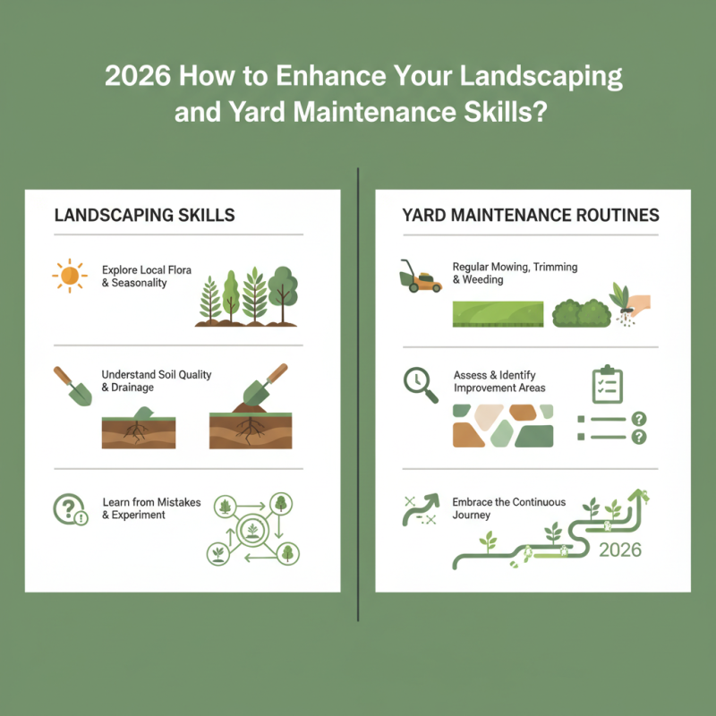 2026 How to Enhance Your Landscaping and Yard Maintenance Skills?