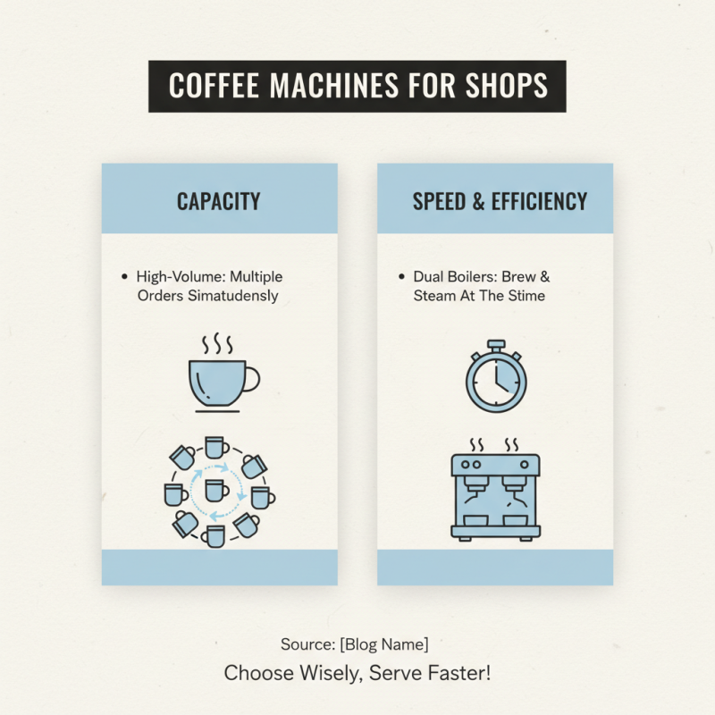 Best Coffee Machines for Shops What Should You Look For