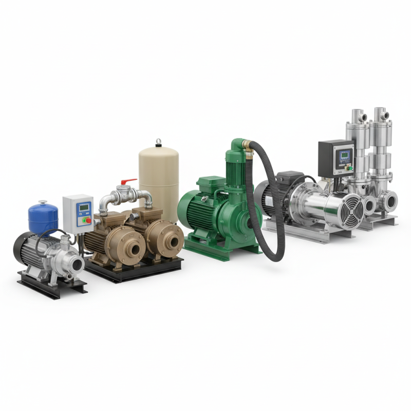Top 5 Water Booster Pump System Options for Efficient Performance?