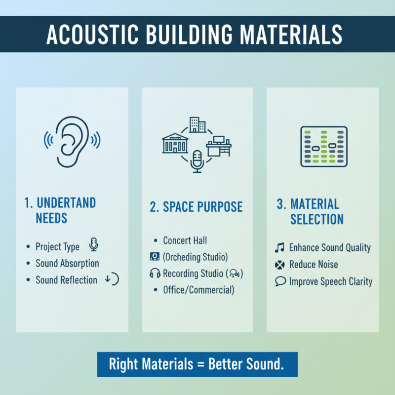 How to Choose Acoustic Building Materials for Your Project?