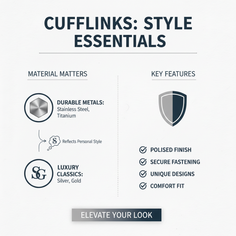 Top 10 Stylish Cufflinks Designs You Need to Know About?