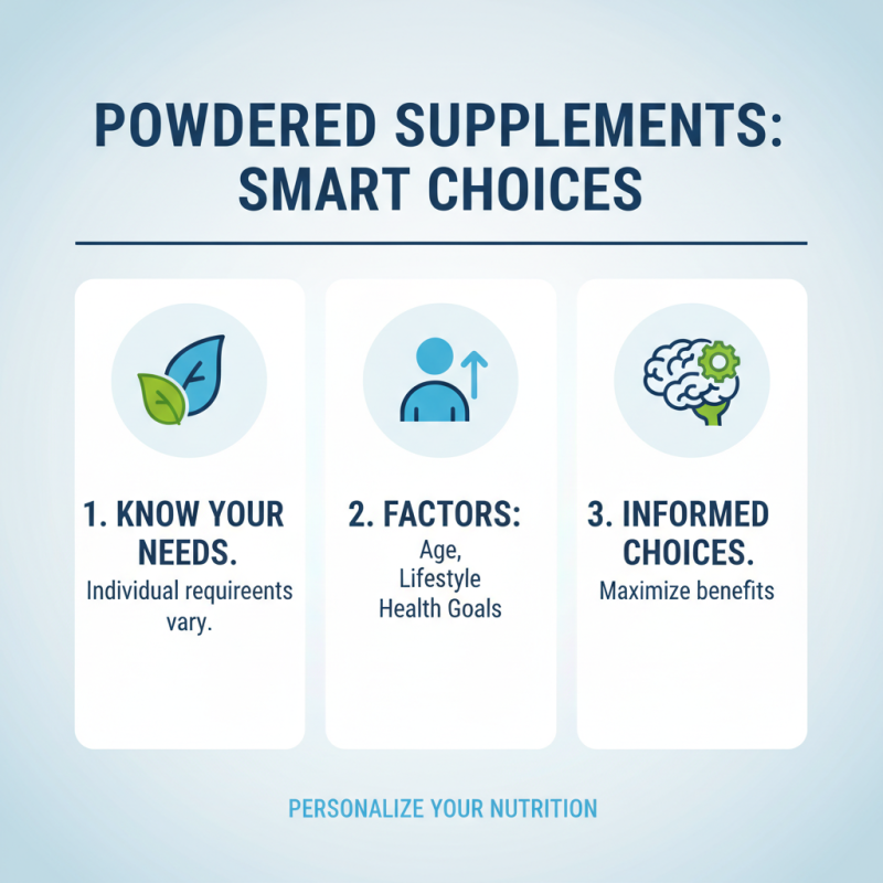 2026 How to Choose the Best Powdered Dietary Supplements for Your Needs?