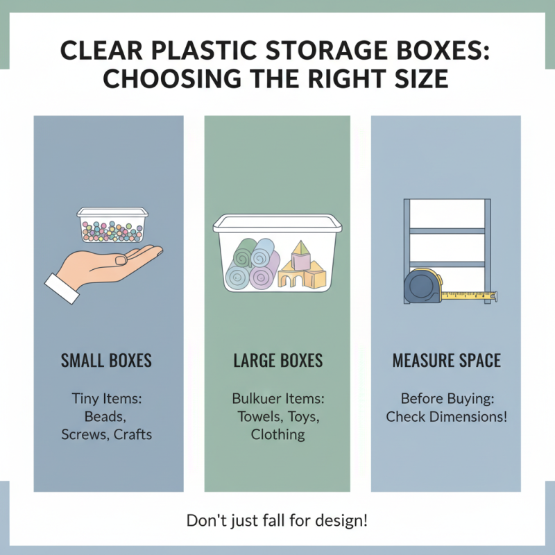 How to Organize with Clear Plastic Boxes for Maximum Efficiency