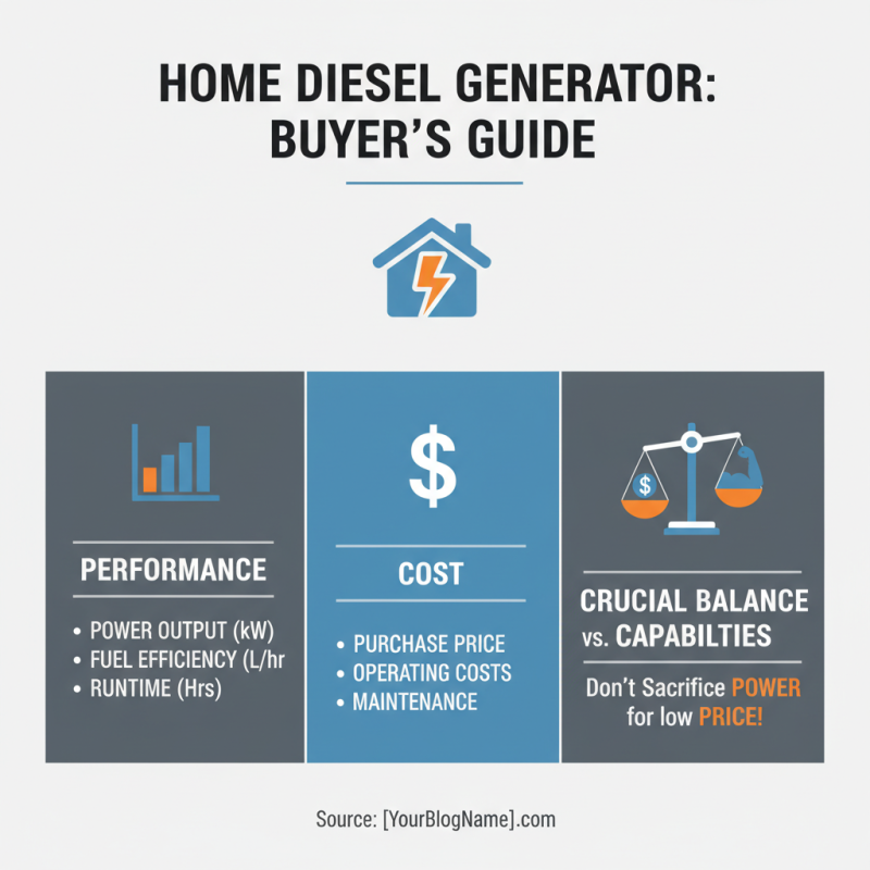 Best Diesel Generator for Home Use in 2026?