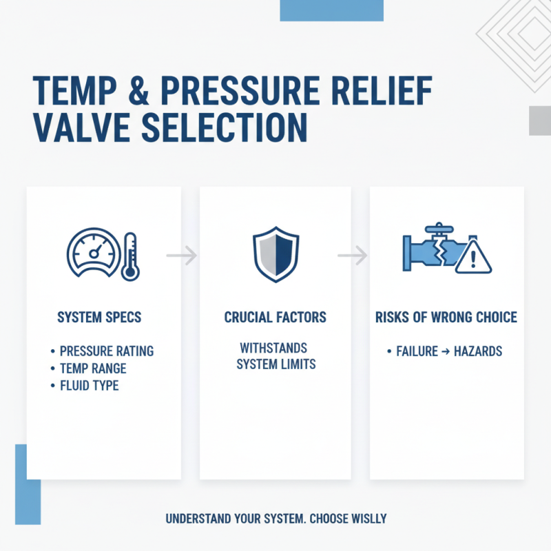 How to Choose the Right Temperature and Pressure Relief Valve for Your System?
