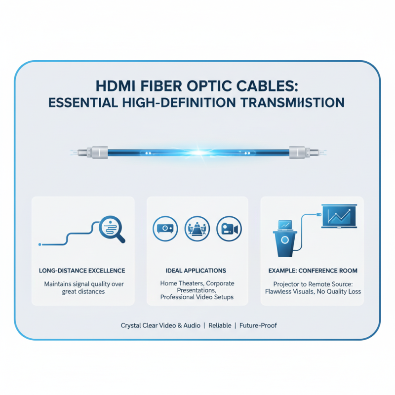 How to Choose the Best HDMI Fiber Optic Cable for Your Needs?