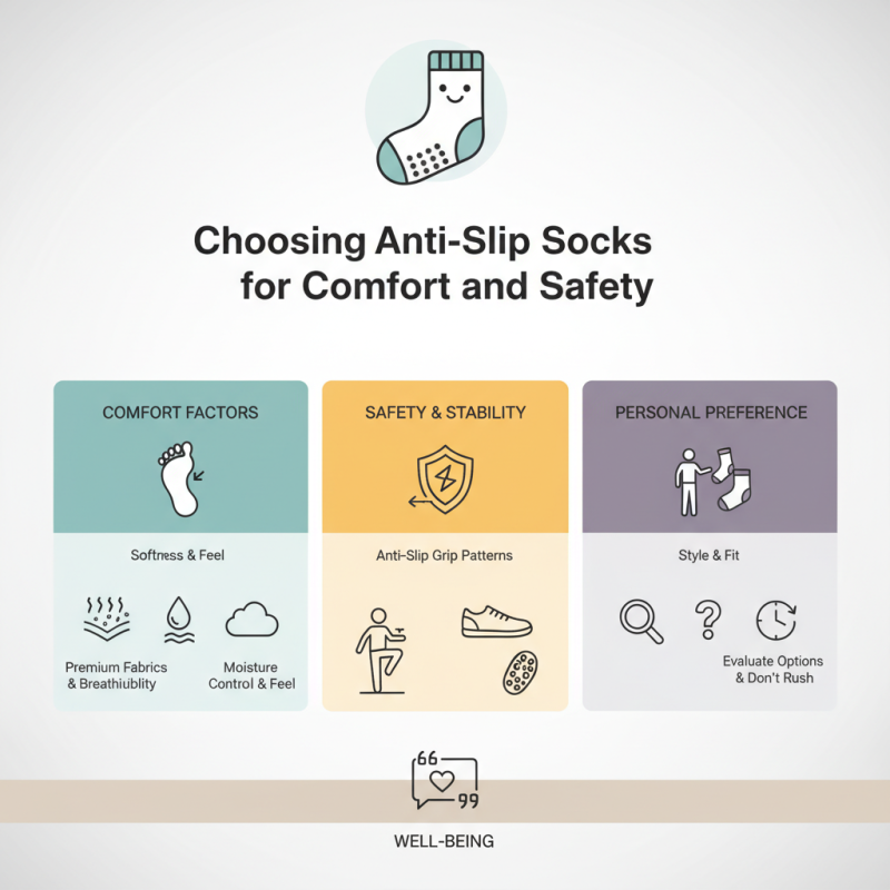 How to Choose the Best Socks Anti Slip for Maximum Comfort?