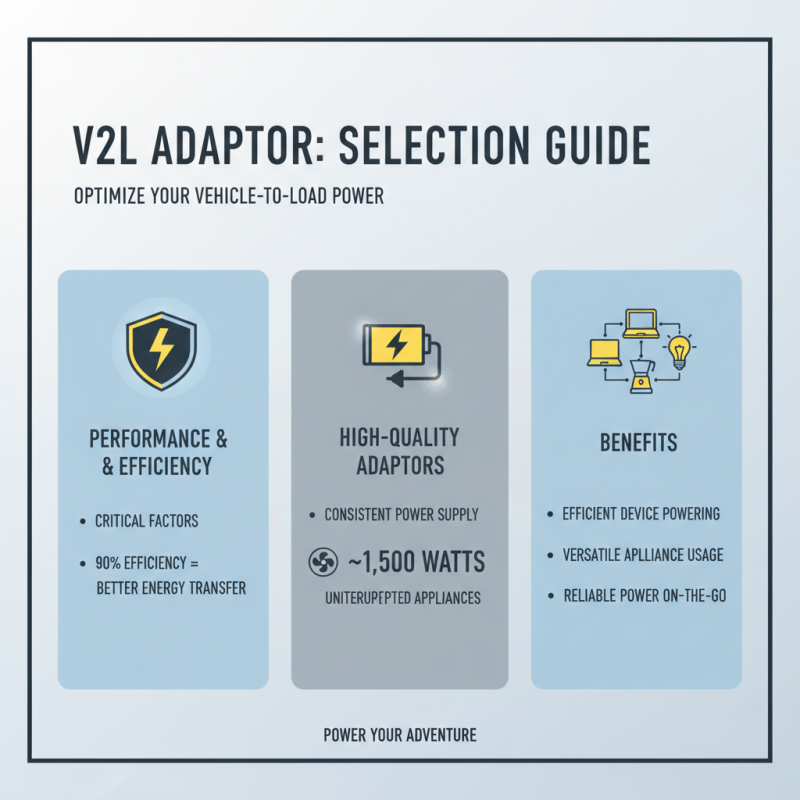 How to Choose the Best V2L Adaptor for Your Vehicle?