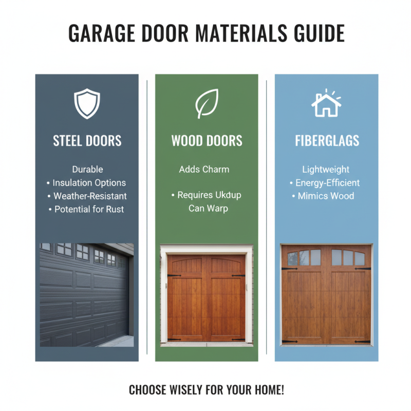 How to Choose the Right Deer Park Garage Door for Your Home?