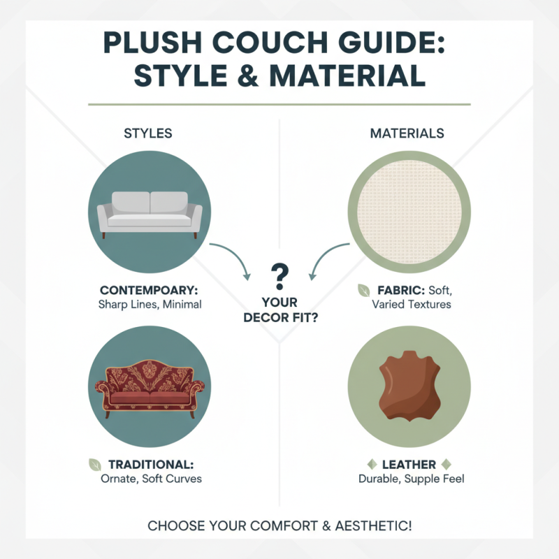 Top Tips for Choosing the Perfect Plush Couch for Your Home?