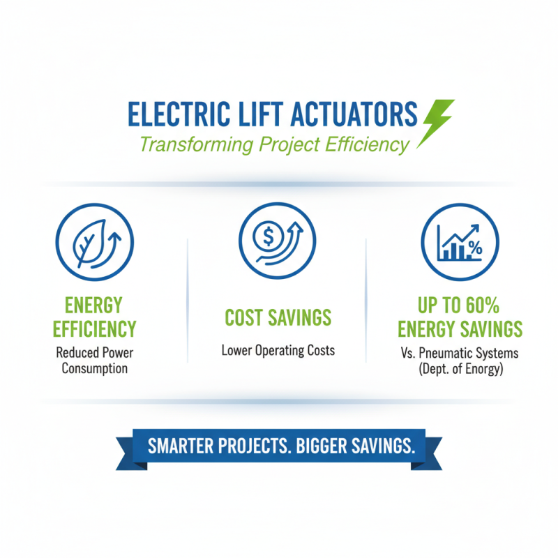 Top 10 Benefits of Electric Lift Actuators for Your Projects?