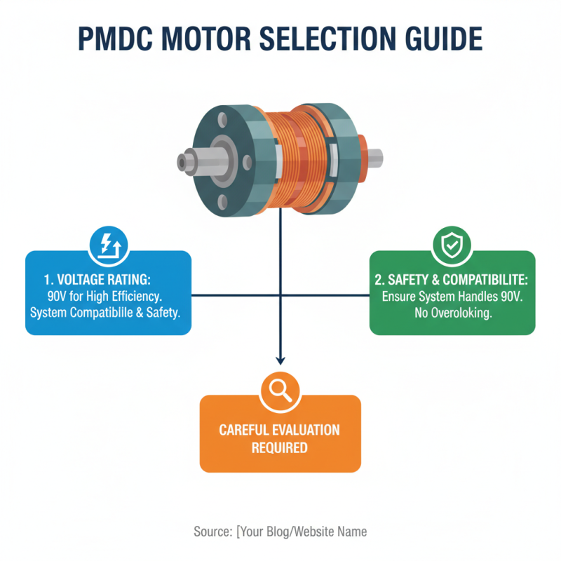 How to Choose a Permanent Magnet DC Motor 90V?