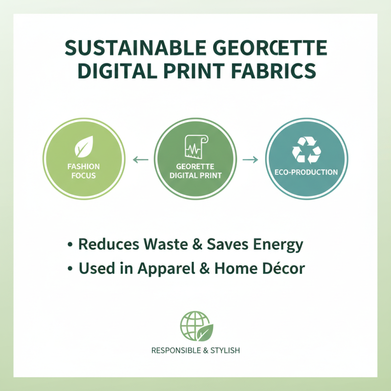 2026 Best Georgette Digital Print Fabric Trends for Fashion and Home Décor?