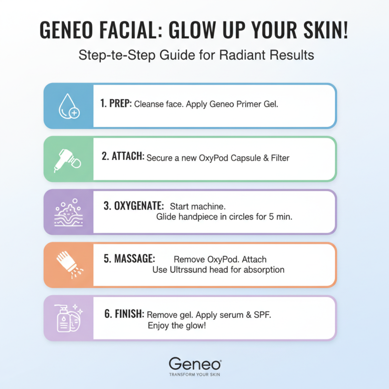 How to Use a Geneo Facial Machine for Glowing Skin?