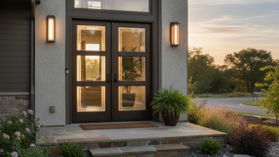 How to Choose the Best Exterior Doors with Glass for Your Home?