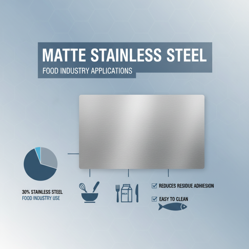 Лист матовой нержавеющей стали, виды применения и свойства?
