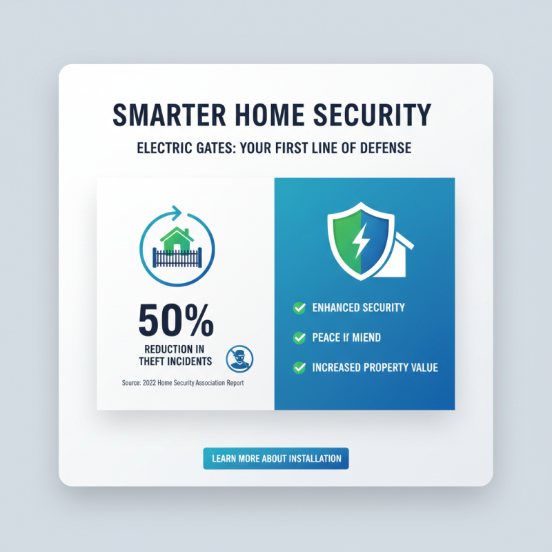 Top 10 Benefits of Using an Electric Gate for Your Home?