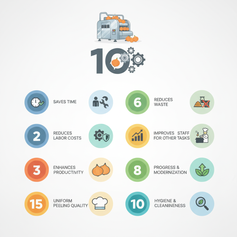 Top 10 Benefits of Using an Onion Peeling Machine?