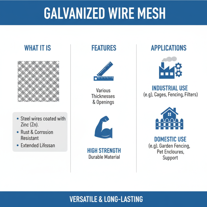 What Is Galvanized Wire Mesh and Its Top Uses in 2026?