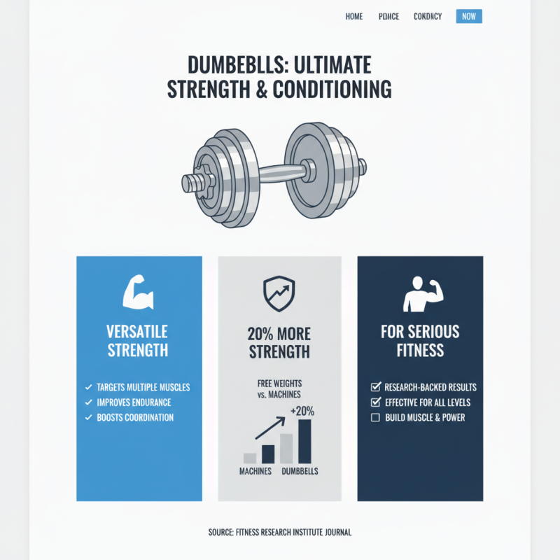 Why Should You Use Dumbbell Weights for Your Fitness Goals?