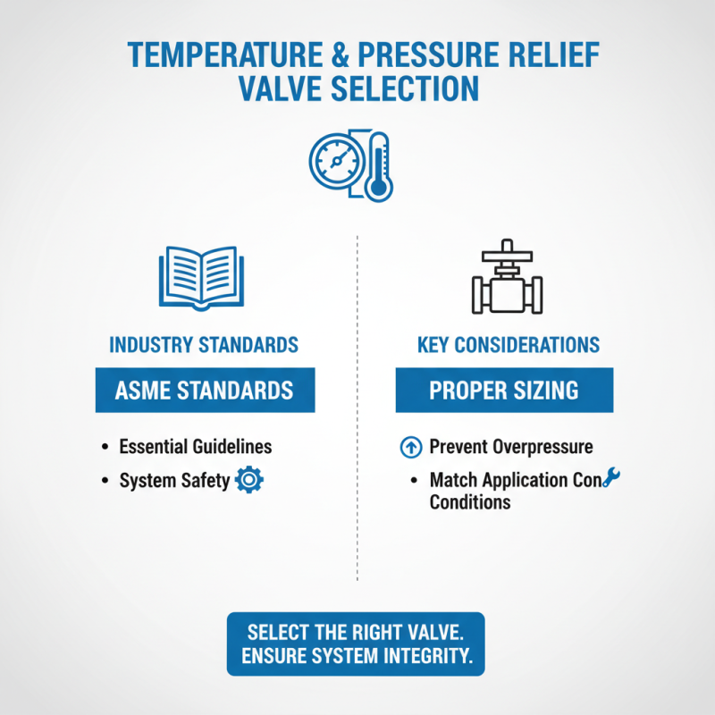 How to Choose the Right Temperature and Pressure Relief Valve for Your System?